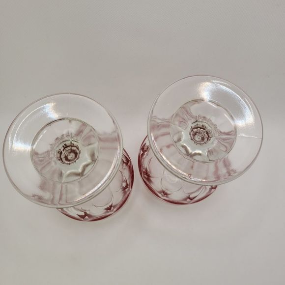 Kings Crown Vintage Ukrainian Wine Goblets Set of 2 Glasses - Picture 10 of 15